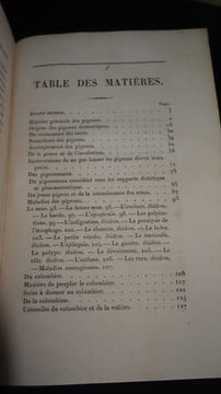 LES PIGEONS DE VOLIÈRE ET DE COLOMBIER OU HISTOIRE NATURELLE ET MONOGRAPHIE DES PIGEONS DOMESTIQUES. BOITARD & CORBIÉ
