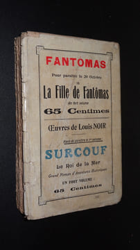 FANTÔMAS n°8 - LA FILLE DE FANTÔMAS. SOUVESTRE Pierre & ALLAIN Marcel