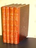 LA FRANCE PITTORESQUE - 4 VOLUMES ILLUSTRÉS DE COSTUMES, VUES, PLANS, CARTES.... COLLECTIF
