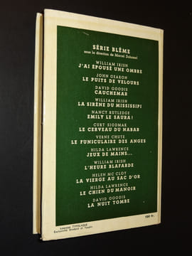 LA BOÎTE DE PANDORE - SÉRIE BLÊME n°14. MILLAR Kenneth