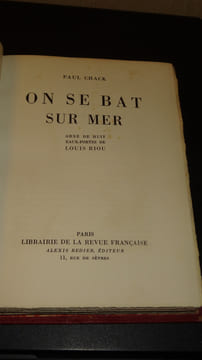 ON SE BAT SUR MER. CHACK Paul
