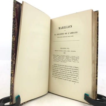 Mabillon et la société de l’abbaye de Saint-Germain des Prés à la fin du dix-septième siècle.. BROGLIE (Emmanuel de)