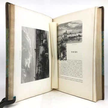 La Touraine. Histoire et monuments. . BOURASSÉ (Abbé Jean-Jacques)