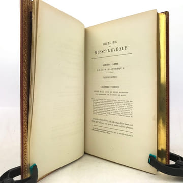 Histoire de la ville de Mussy-L’Évêque (Aube).. LAMBERT (Charles-Auguste-Joseph)