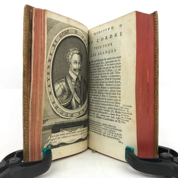 Satyre Ménippée, de la vertu du catholicon d’Espagne, et de la tenue des États de Paris.. [ANONYME] 
