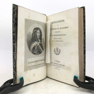 Réflexions ou Sentences et Maximes morales de La Rochefoucauld. - [Suivies de] Examen critique des réflexions ou Sentences et Maximes morales de La Rochefoucauld.