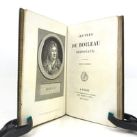 Œuvres de Boileau Despréaux.