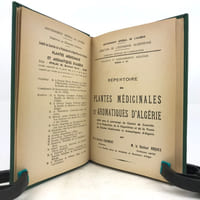 Répertoire des plantes médicinales et aromatiques d’Algérie.
