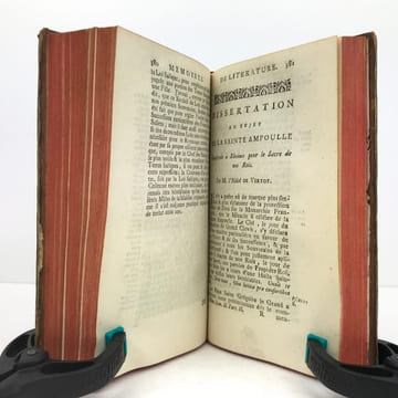 Mémoires de litérature tirés des registres de l’Académie royale des Inscriptions et Belles-Lettres.. [ACADÉMIE DES INSCRIPTIONS ET BELLES-LETTRES] 
