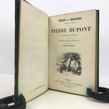 Chants et chansons.. DUPONT (Pierre)