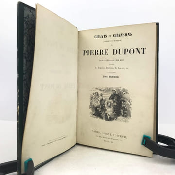 Chants et chansons.. DUPONT (Pierre)