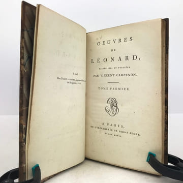 Œuvres de Léonard.. LÉONARD (Nicolas-Germain) ; CAMPENON (Vincent) 