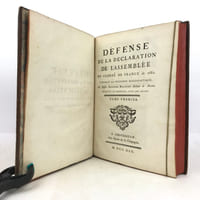 Défense de la déclaration de l’Assemblée du clergé de France de 1682. Touchant la puissance ecclésiastique. [Suivie de] Justification des réflexions sur le Nouveau Testament.