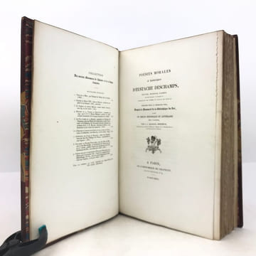 Poésies morales et historiques. . DESCHAMPS (Eustache)