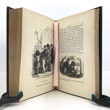 Jérome Paturot à la recherche d’une position sociale. [Suivi de :] Jérome Paturot à la recherche de la meilleure des républiques.. REYBAUD (Louis) 