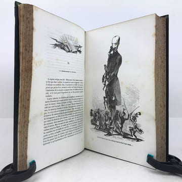 Jérome Paturot à la recherche d’une position sociale. [Suivi de :] Jérome Paturot à la recherche de la meilleure des républiques.. REYBAUD (Louis) 