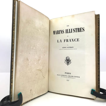 Les Marins illustres de la France.. GUÉRIN (Léon)
