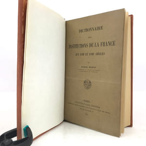Dictionnaire des institutions de la France aux XVIIe et XVIIIe siècles.
