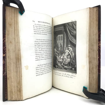Les Métamorphoses d’Ovide, traduction nouvelle avec le texte latin. OVIDE Lebarbier, Monsiau, Moreau.