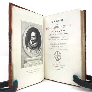 L’Histoire de Don Quichotte de la Manche.. CERVANTES (Miguel de)