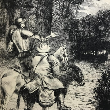L’Histoire de Don Quichotte de la Manche.. CERVANTES (Miguel de)