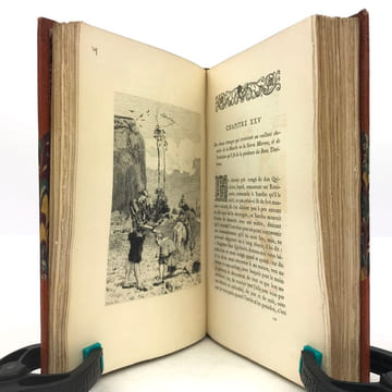 L’Histoire de Don Quichotte de la Manche.. CERVANTES (Miguel de)