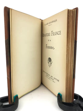 Anatole France et la femme.. LAHY-HOLLEBECQUE (Marie)