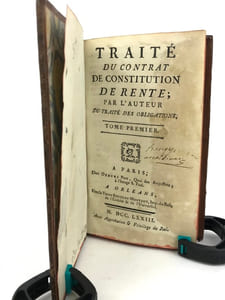 Traité du contrat de constitution de rente