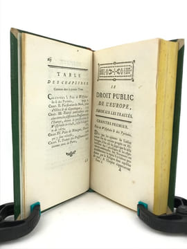 Le Droit public de l’Europe, fondé sur les traités.. BONNOT DE MABLY (Gabriel)
