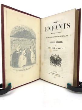 Les Enfants peints par eux-mêmes ; types, caractères et portraits de jeunes filles.. SAILLET (Alexandre de Saillet)