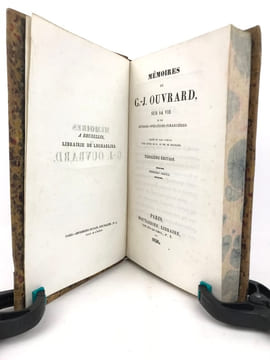 Mémoires de G.-J. Ouvrard, sur sa vie et ses diverses opérations financières. . OUVRARD (Gabriel-Julien)