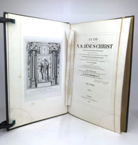 La Vie de N.S. Jésus-Christ écrite par les quatre évangélistes coordonnée, expliquée, et développé par les SS pères, les docteurs, et les orateurs les plus célèbres.