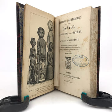 L’Afrique équatoriale. Okanda. Bangouens. Osyéba. . COMPIÈGNE (Marquis de)
