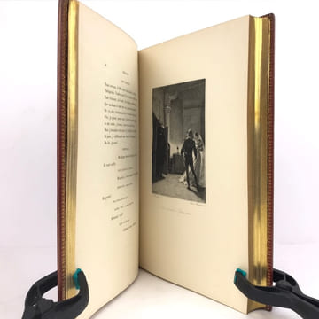 Hernani. Drame en cinq actes. . HUGO (Victor) Devéria, Michelena.
