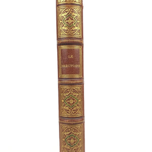 Le Directoire. Portefeuille d’un incroyable. 