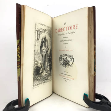 Le Directoire. Portefeuille d’un incroyable. . PARNES (Roger de) ; ROUVEYRE (Édouard) 