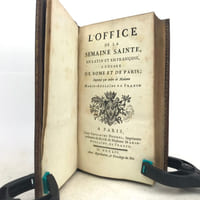 L'Office de la Semaine Sainte, en latin et en françois, à l'usage de Rome et de Paris.