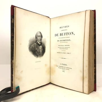 Œuvres complètes de Buffon, avec les descriptions anatomiques de Daubenton, son collaborateur. . LECLERC DE BUFFON (Georges-Louis)  