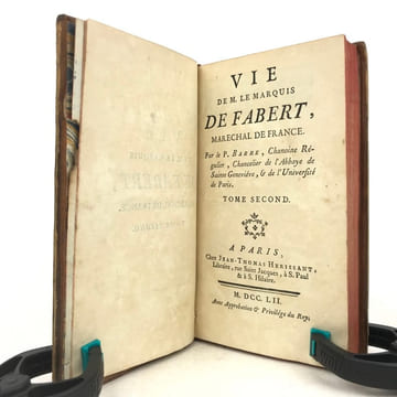 Vie de M. le Marquis de Fabert, maréchal de France.. BARRE (Joseph)