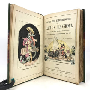 Voyages très extraordinaires de Saturnin Farandoul Dans les 5 ou 6 parties du monde et dans tous les pays connus et même inconnus de M. Jules Verne.