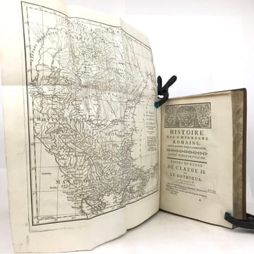 Histoire des empereurs romains, depuis Auguste jusqu’à Constantin.. CREVIER (Jean-Baptiste-Louis)