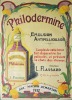 Philodermine Emulsion antipelliculaire 1932.. PUBLICITÉ