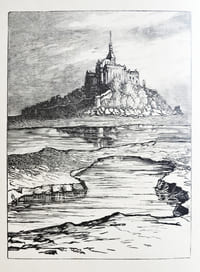 Heures d'été au Mont-Saint-Michel.