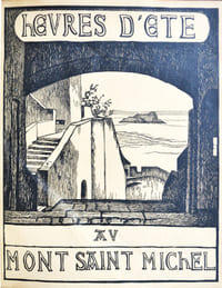 Heures d'été au Mont-Saint-Michel.