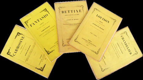 Carmosine, comédie en trois actes et en prose.. MUSSET, Alfred de