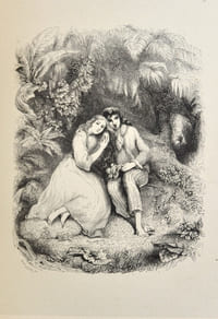Paul et Virginie et la Chaumière indienne.