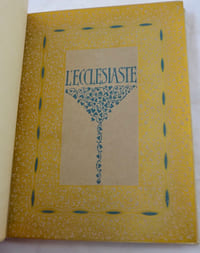 L'Ecclésiaste.