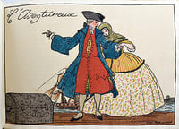 Les Caractères observés par un vieux philosophe du haut de sa fenêtre, expliqués par des images de Guy Arnoux.