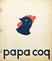 Papa coq.