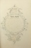 Cahier d’écriture, année 1842.. CHENAULT, François. 